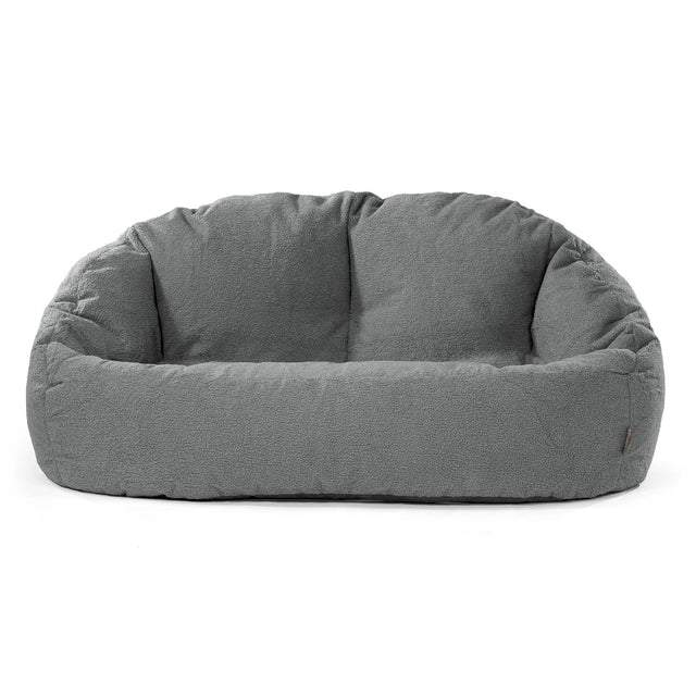 Sofa pufa Bubble - Boucle Szarość 01