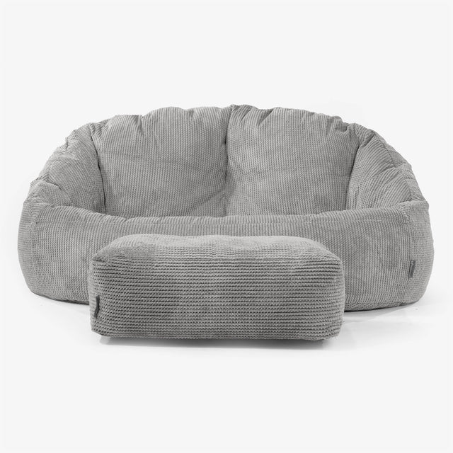 Sofa pufa Bubble - Pom Pom Antracytowa szarość 02