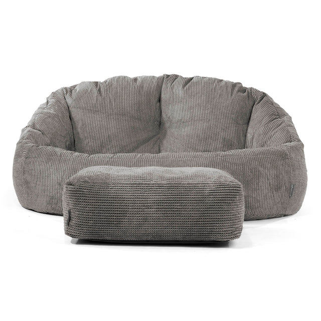 Sofa pufa Bubble - Pom Pom Antracytowa szarość 02