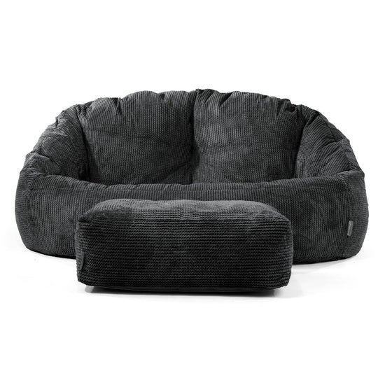 Sofa pufa Bubble - Pom Pom Czerń 02