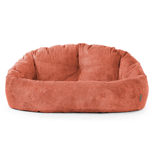 Sofa pufa Bubble - Pom Pom Dyniowy Pomarańczowy 01