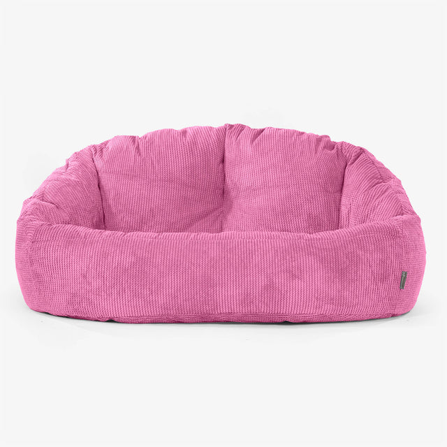 Sofa pufa Bubble - Pom Pom Róż 01