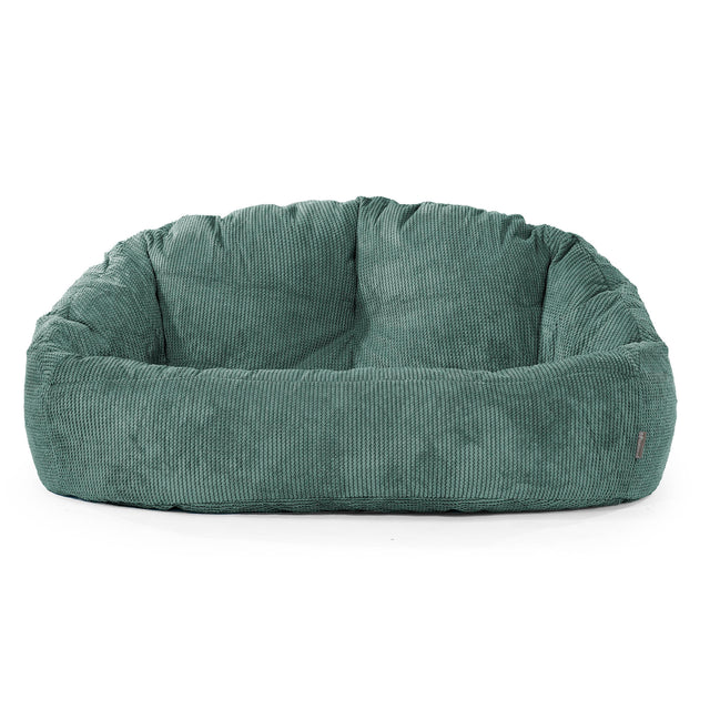 Sofa pufa Bubble - Pom Pom Zielony Mech 01