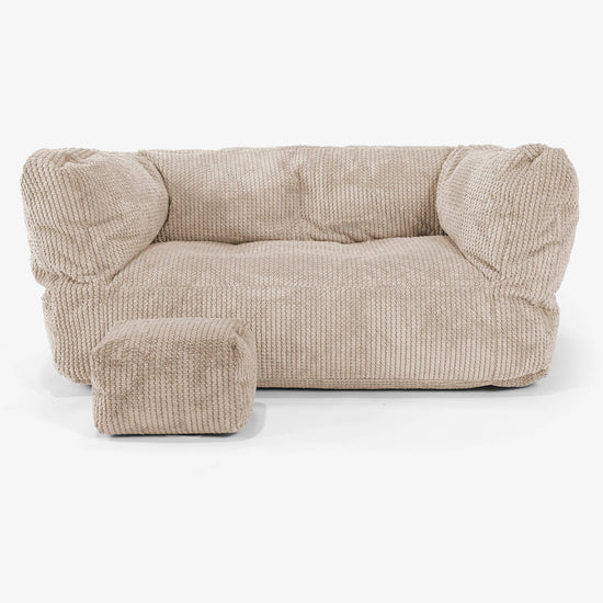 Sofa pufa dla dzieci Albert 2-6 lat - Pom Pom Kość słoniowa 02