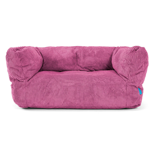 Sofa pufa dla dzieci Albert 2-6 lat - Pom Pom Róż 01