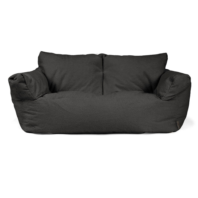 Sofa pufa Josephine - Boucle Grafit szarość 01