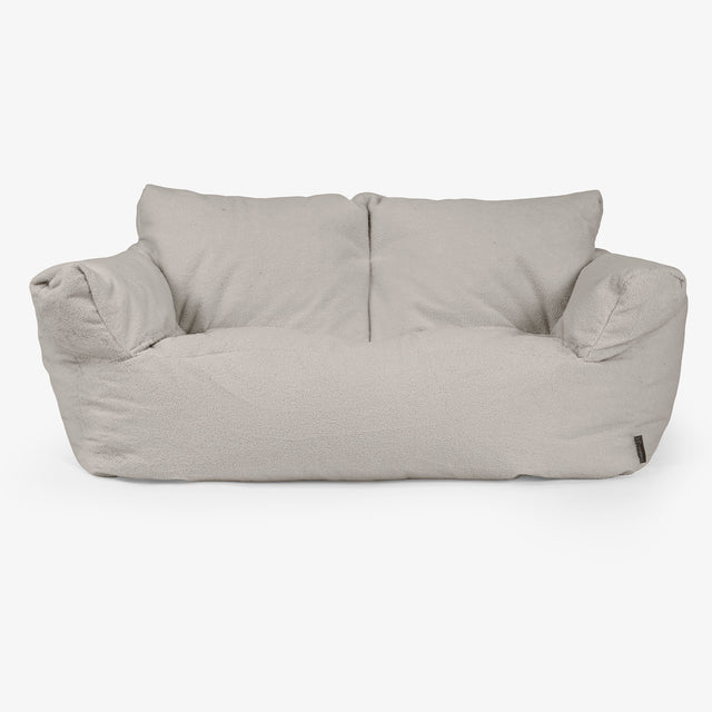 Sofa pufa Josephine - Boucle Kość słoniowa 01
