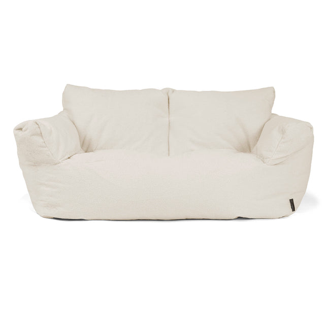 Sofa pufa Josephine - Boucle Kość słoniowa 01