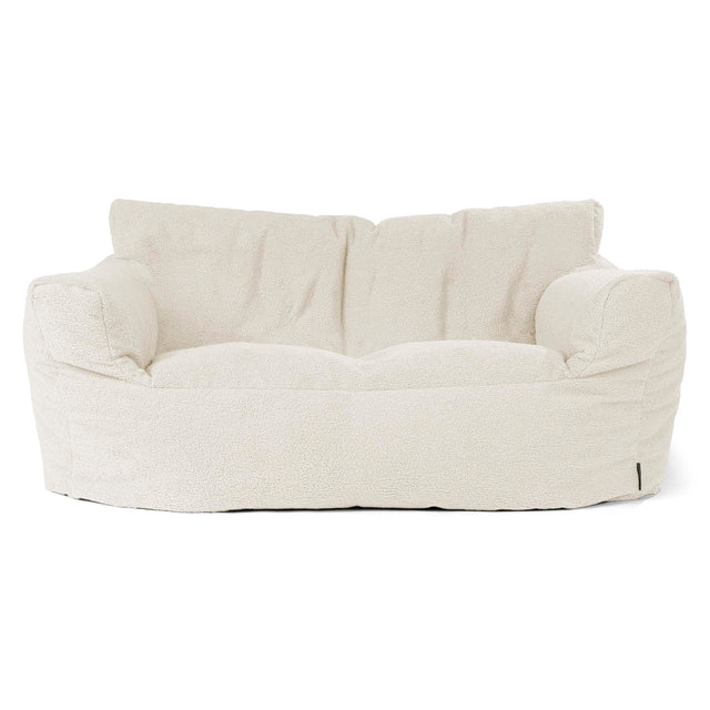 Sofa pufa Josephine - Boucle Kość słoniowa 01