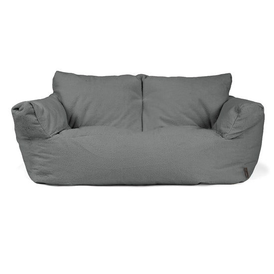 Sofa pufa Josephine - Boucle Szarość 01