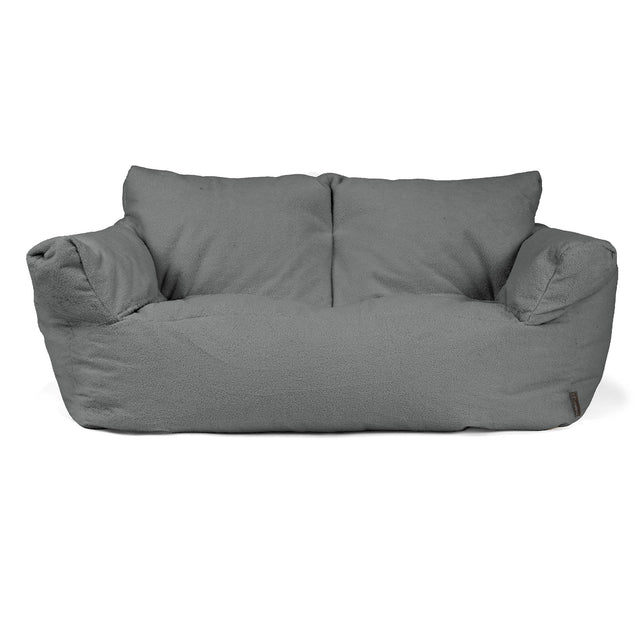 Sofa pufa Josephine - Boucle Szarość 01