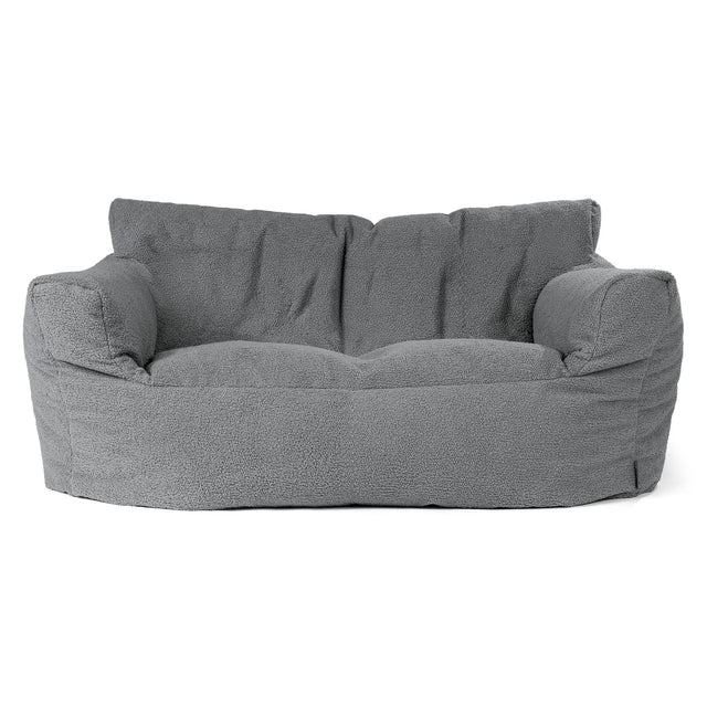 Sofa pufa Josephine - Boucle Szarość 01