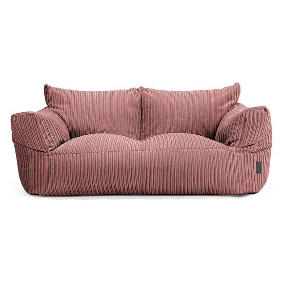 Sofa pufa Josephine - Klasyczny sztruks Brzoskwinia 01