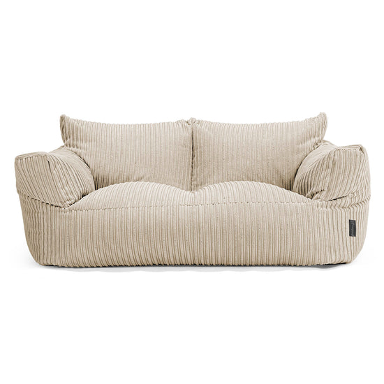 Sofa pufa Josephine - Klasyczny sztruks Śmietanka 01