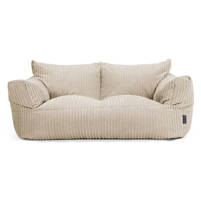 Sofa pufa Josephine - Klasyczny sztruks Śmietanka 01