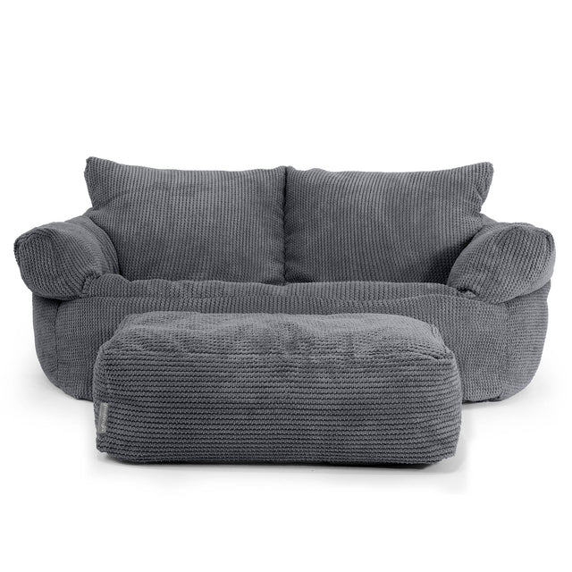 Sofa pufa Josephine - Pom Pom Czerń 02
