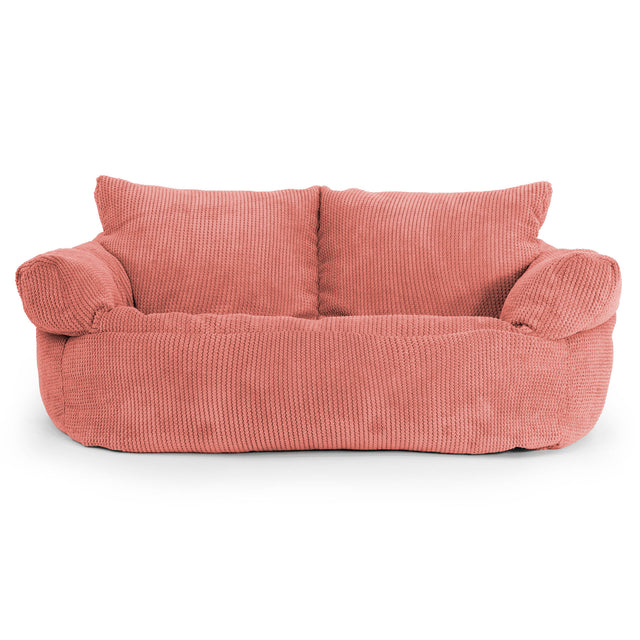 Sofa pufa Josephine - Pom Pom Dyniowy Pomarańczowy 01