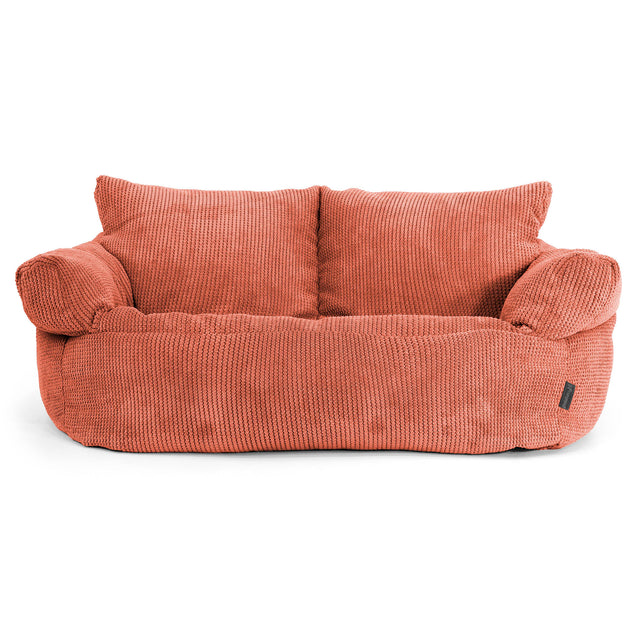 Sofa pufa Josephine - Pom Pom Dyniowy Pomarańczowy 01