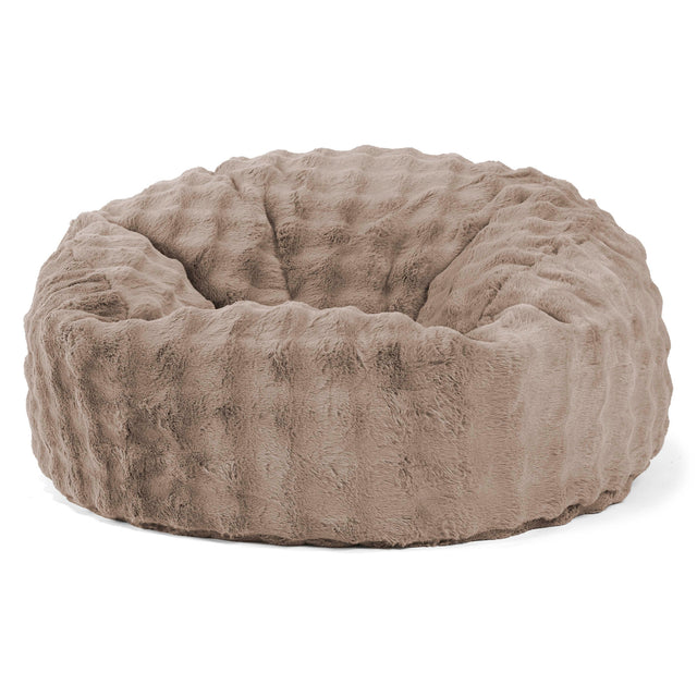 Sofa pufa Mammoth - Sztuczne futro Bąbelkowe Mysi 01