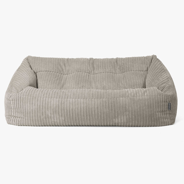 Sofa pufa Maya - Klasyczny sztruks Mysi 01