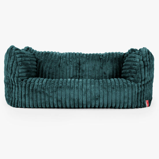 Sofa pufa Ruben - Sztruks ultra plusz Turkus 01