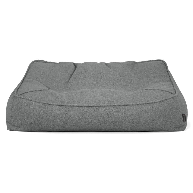 Sofa pufa Sloucher - Boucle Szarość