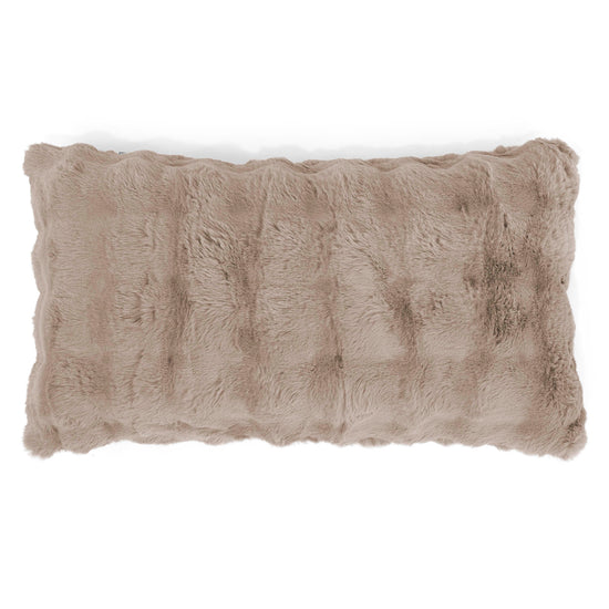Poszewka na poduszkę XL prostokątna 40 x 70cm - Sztuczne futro Bąbelkowe Mysi 01