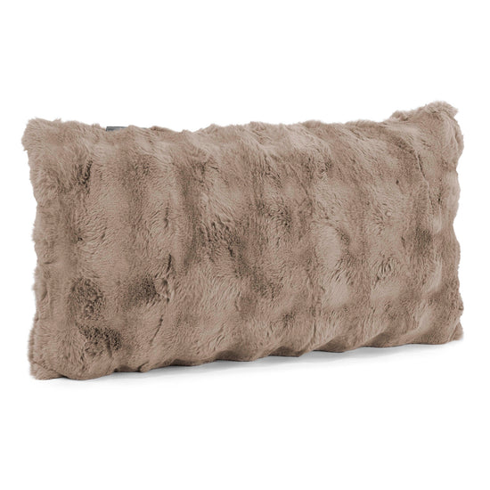 Poszewka na poduszkę XL prostokątna 40 x 70cm - Sztuczne futro Bąbelkowe Mysi 02