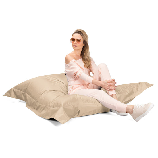 Pufa gigant XXL - SmartCanvas™ Beż 03