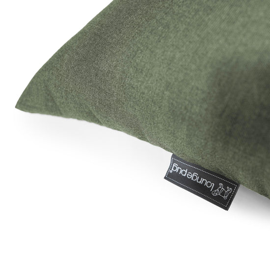 Pufa leżanka graczy ogrodowa - Sunbrella Oliwka 02