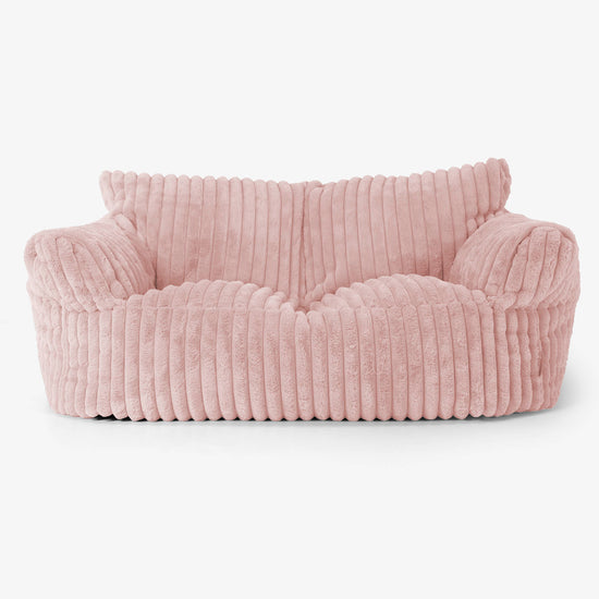 Sofa pufa Josephine - Sztruks ultra plusz Łosoś 01