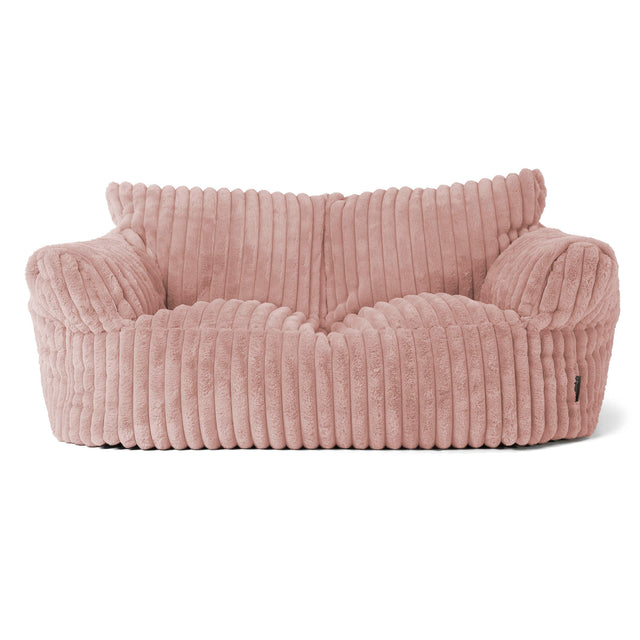 Sofa pufa Josephine - Sztruks ultra plusz Łosoś 01