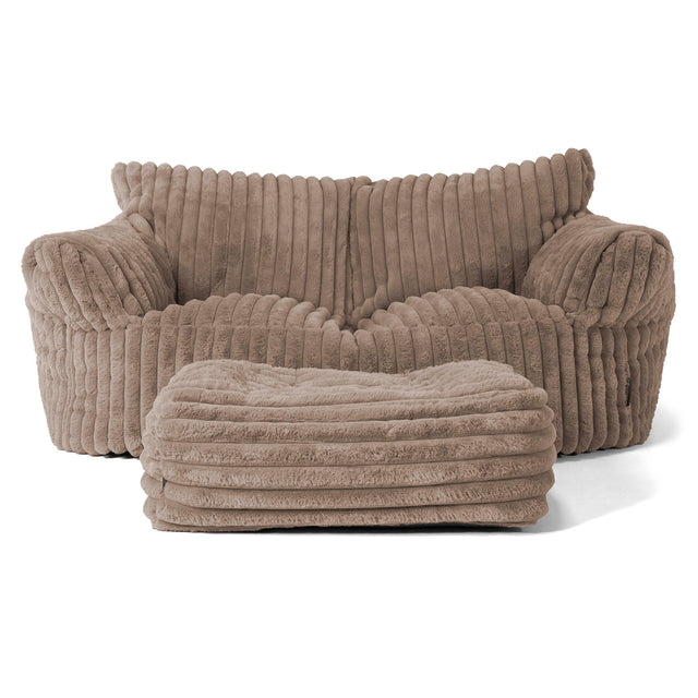 Sofa pufa Josephine - Sztruks ultra plusz Mysi 02