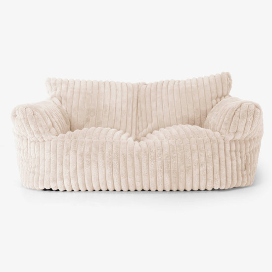Sofa pufa Josephine - Sztruks ultra plusz Śmietanka 01