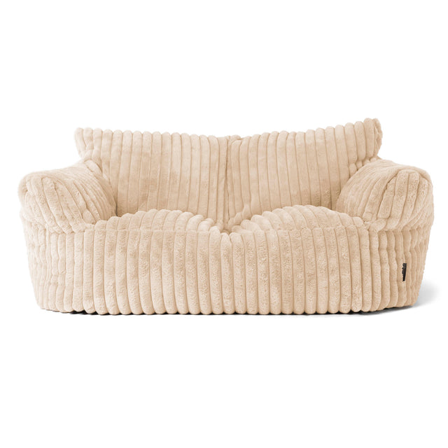 Sofa pufa Josephine - Sztruks ultra plusz Śmietanka 01