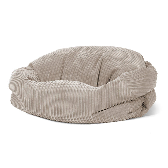 Sofa pufa Sabine - Klasyczny sztruks Mysi 01