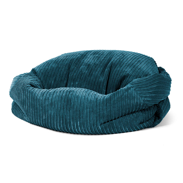 Sofa pufa Sabine - Klasyczny sztruks Turkus 01