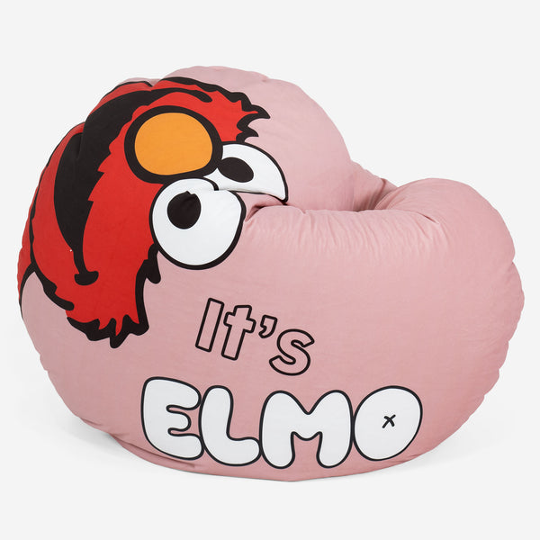 Pufa fotel dla dzieci Flexforma Junior 2-14 lat - It's Elmo 01