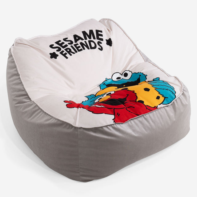 Pufa fotel Sloucher - Sesame Friends 02