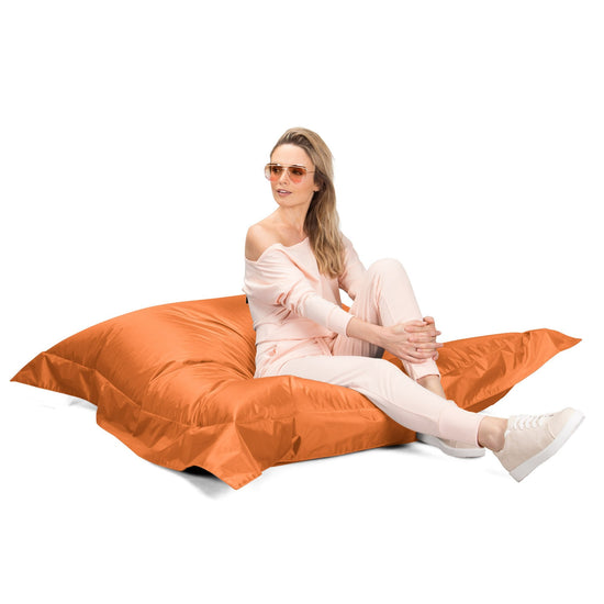 Pufa gigant XXL - SmartCanvas™ Jasna pomarańcza 03