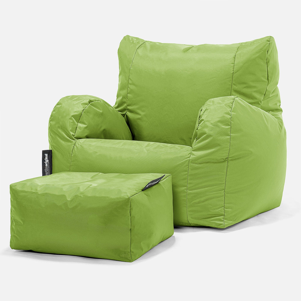 Fotel pufa worki sako - SmartCanvas™ Limonka 02