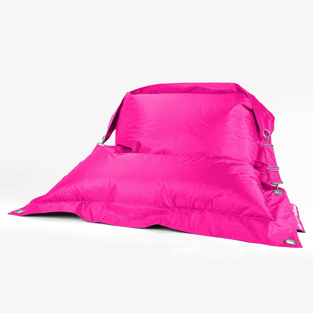 Pufa XXL z usztywnieniem - SmartCanvas™ Neonowy róż 01
