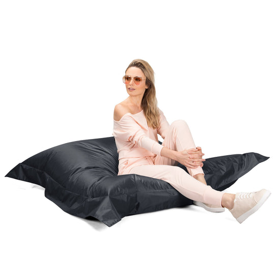Pufa gigant XXL - SmartCanvas™ Platynowa szarość 03