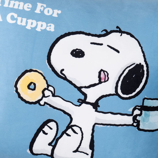 Snoopy Poszewka na poduszkę ozdobna 47 x 47cm - Herbatka 04