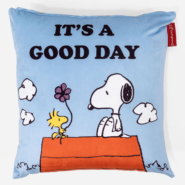 Snoopy Poszewka na poduszkę ozdobna 47 x 47cm - Miłego dnia 01