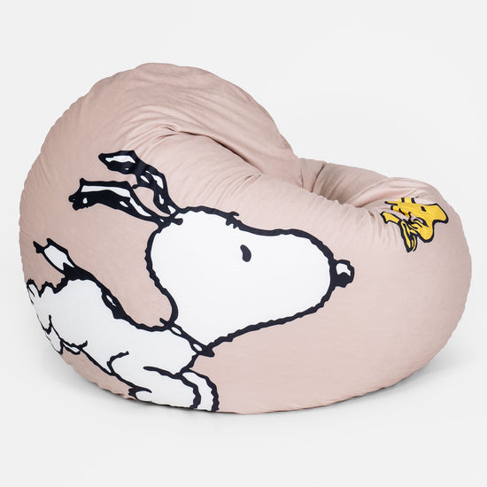 Snoopy Pufa fotel Flexforma dla dorosłych - Bieganie 01