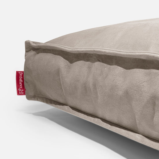 Duża poduszka podłogowa - Aksamit Mysi 04