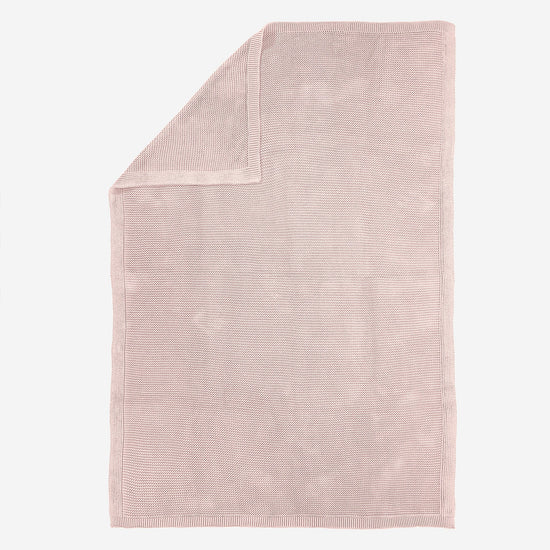 Narzuta / koc - Bawełna 100% Ellos Pastelowy róż 03