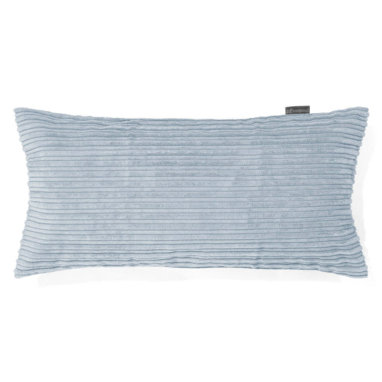 Poduszka XL prostokątna 40 x 80cm - Klasyczny sztruks Jasny błękit 01