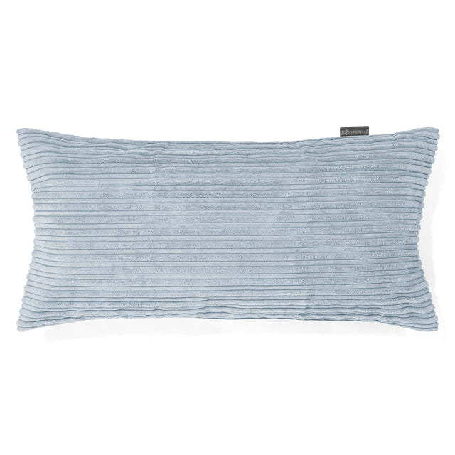 Poduszka XL prostokątna 40 x 80cm - Klasyczny sztruks Jasny błękit 01